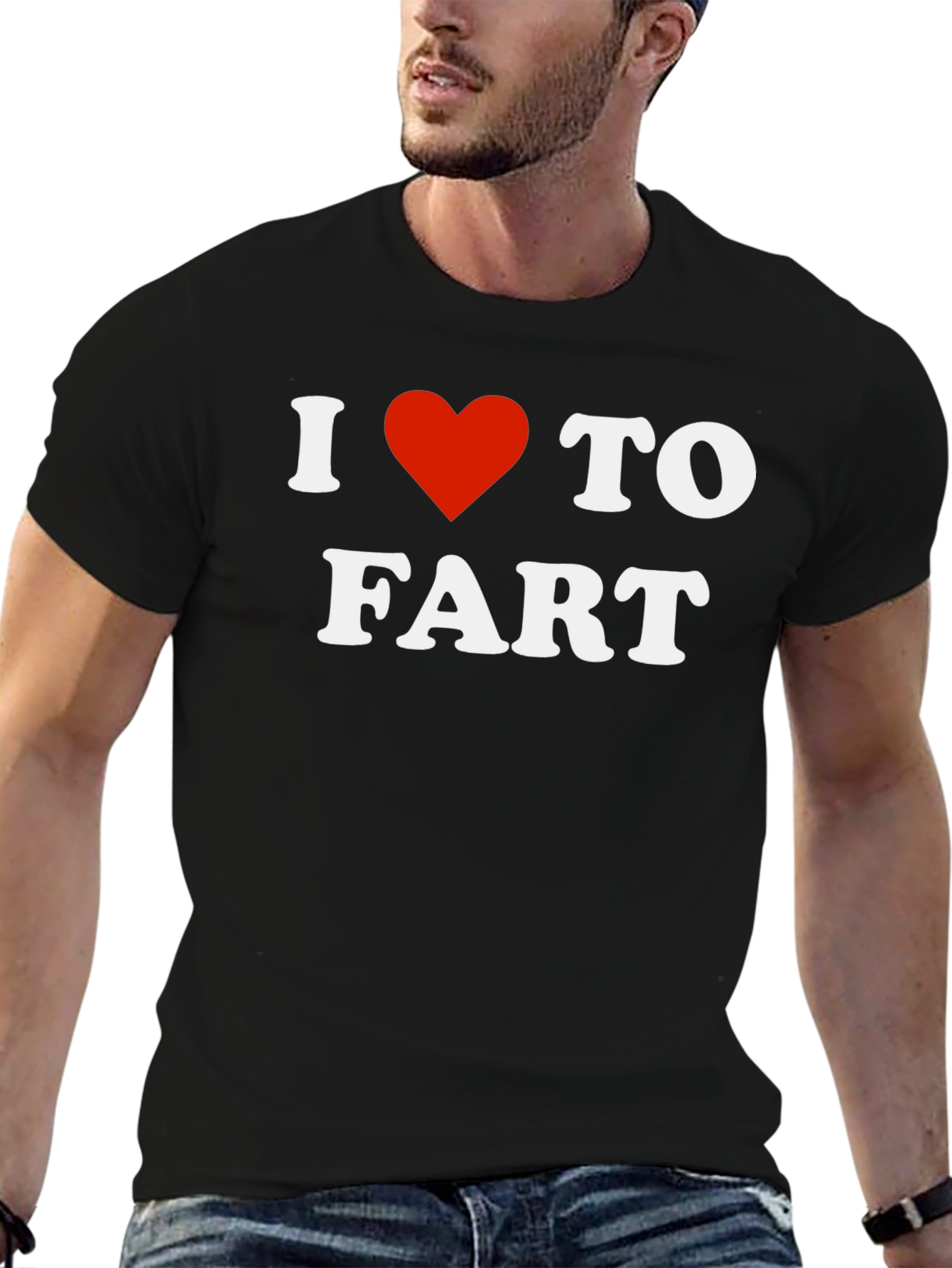I Heart To Fart Funny Novelty T-Shirt