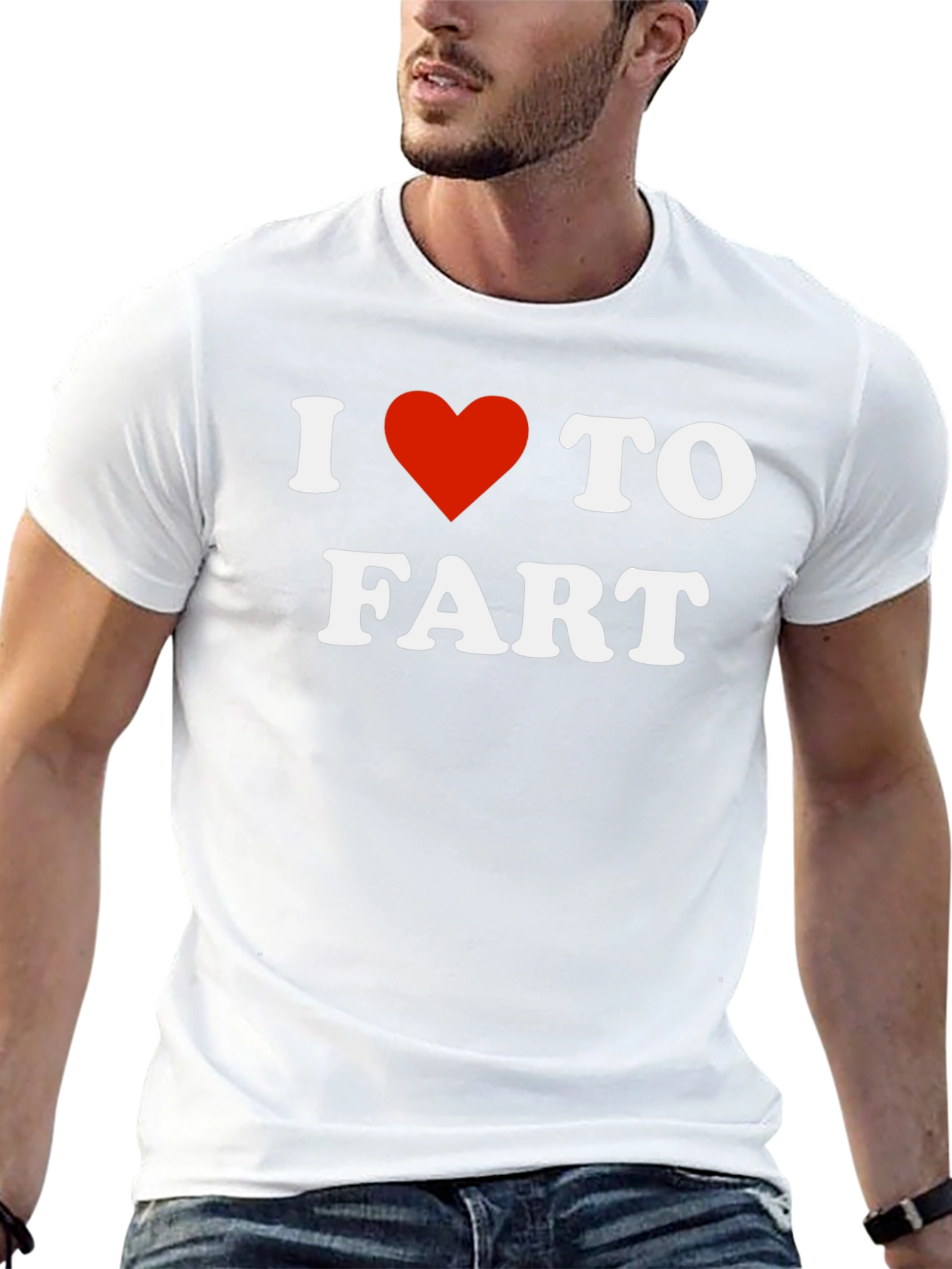 I Heart To Fart Funny Novelty T-Shirt