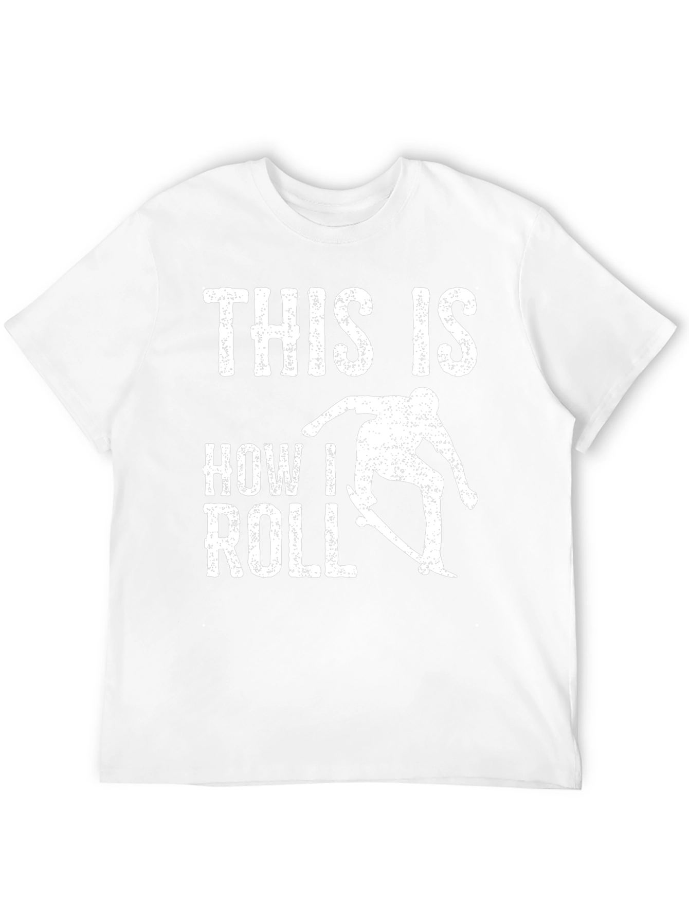 This Is How I Roll Skateboarder Graphic T-Shirt