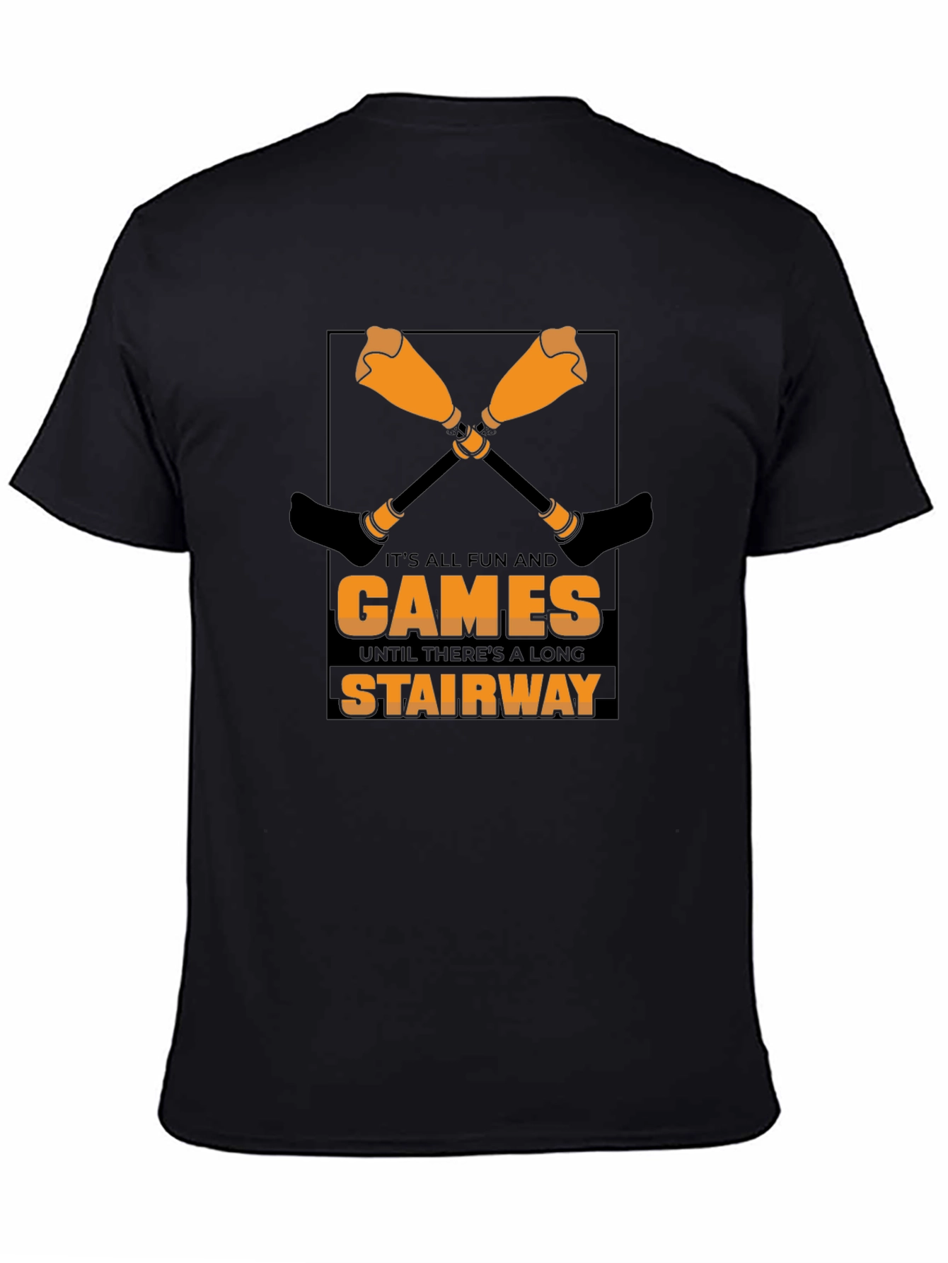 Funny Stairway T-Shirt - Games Humor Tee