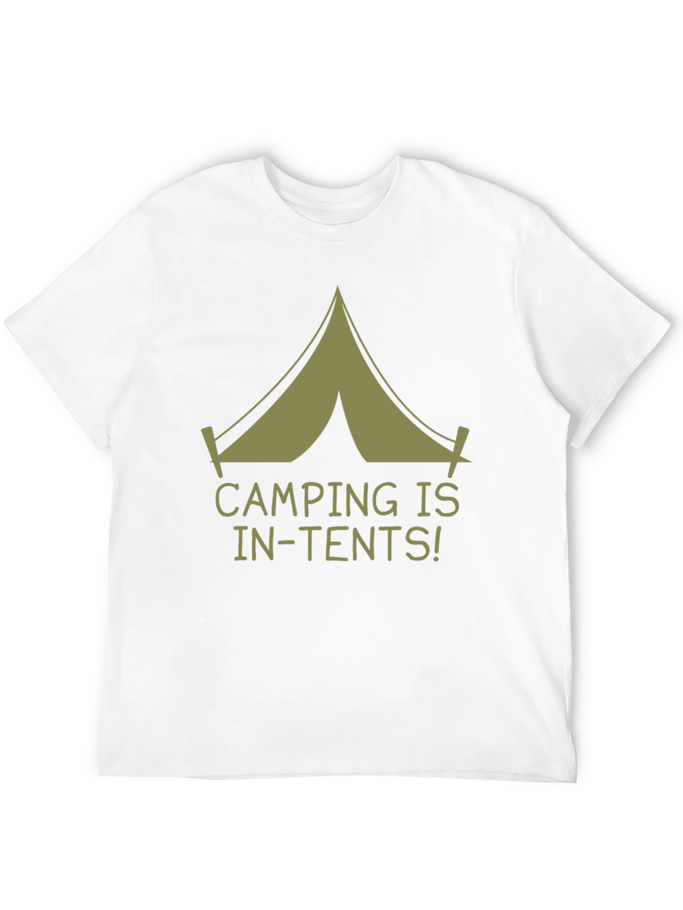 Camping Is In-Tents! Graphic Tee