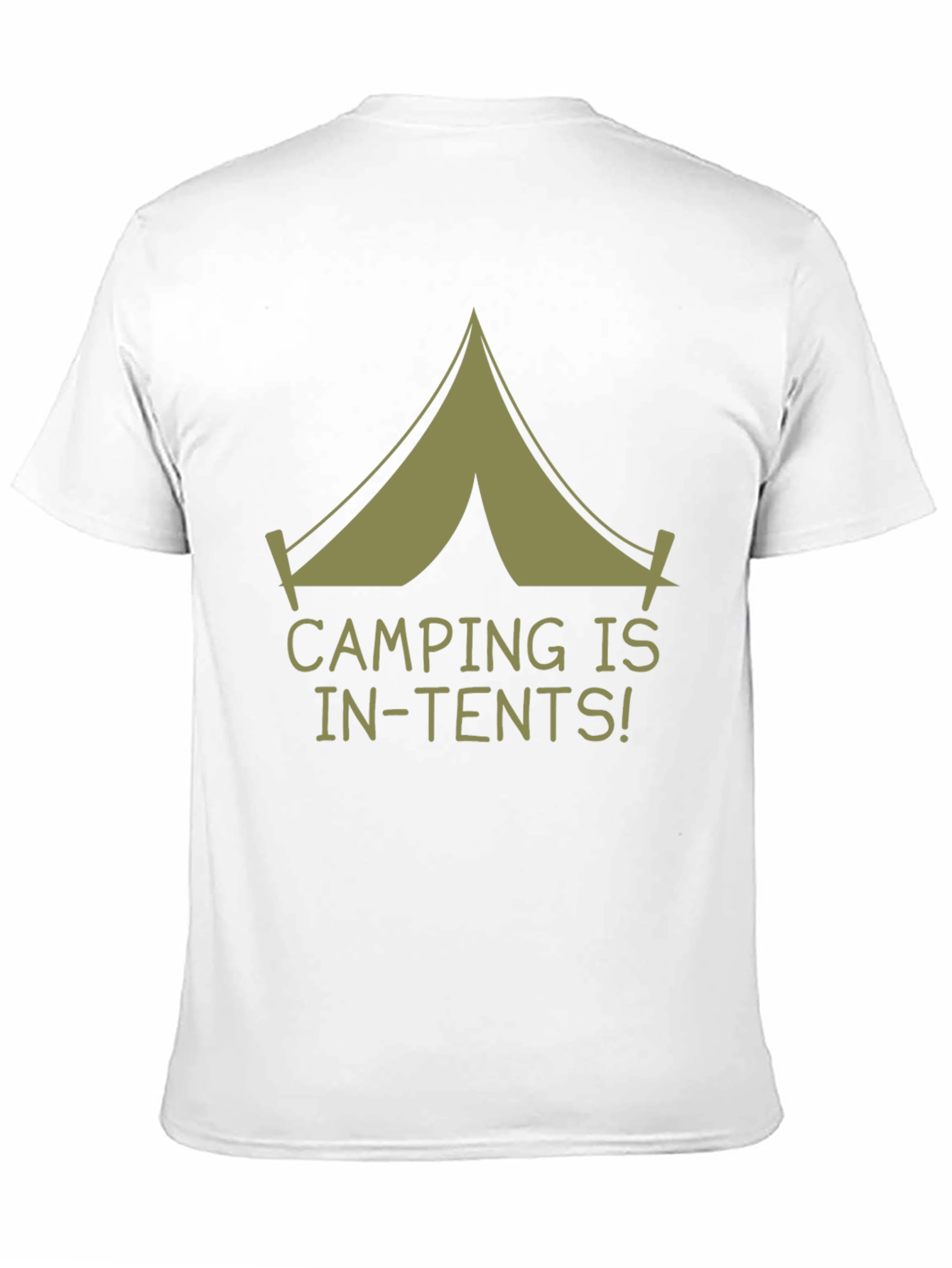 Camping Is In-Tents! Graphic Tee