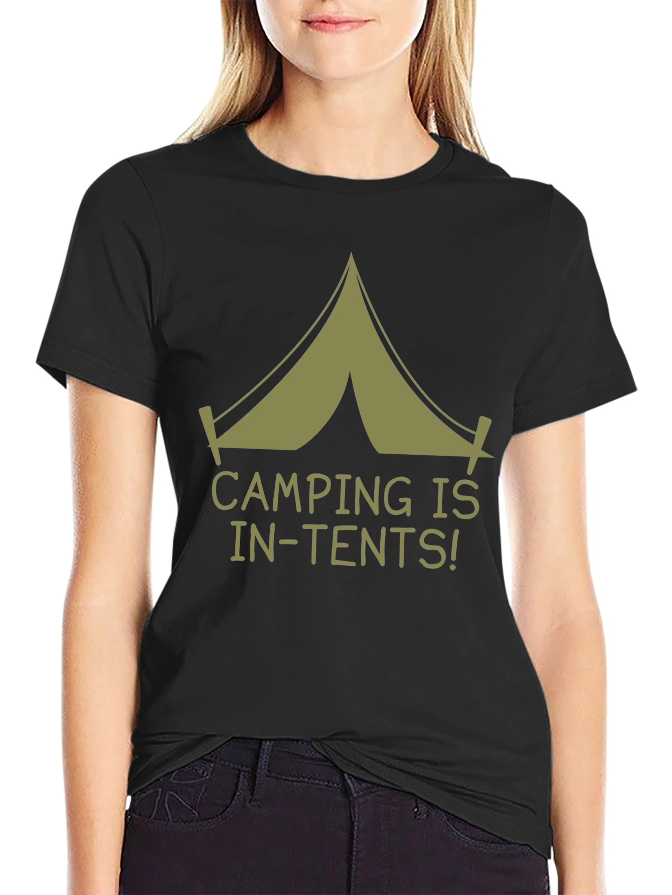 Camping Is In-Tents! Graphic Tee