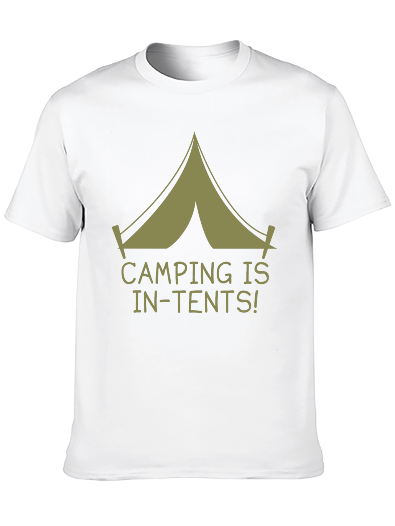 Camping Is In-Tents! Graphic Tee