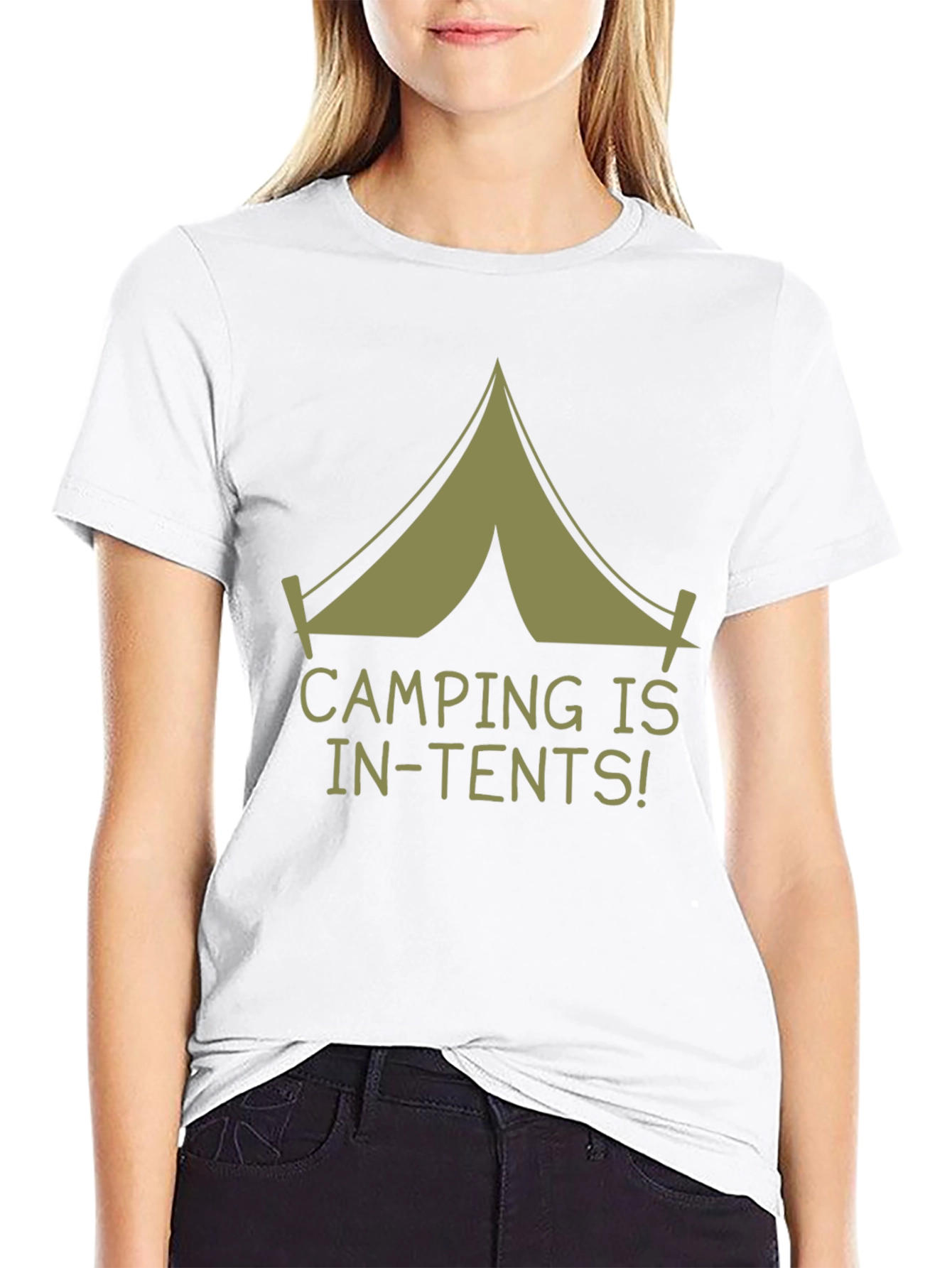 Camping Is In-Tents! Graphic Tee