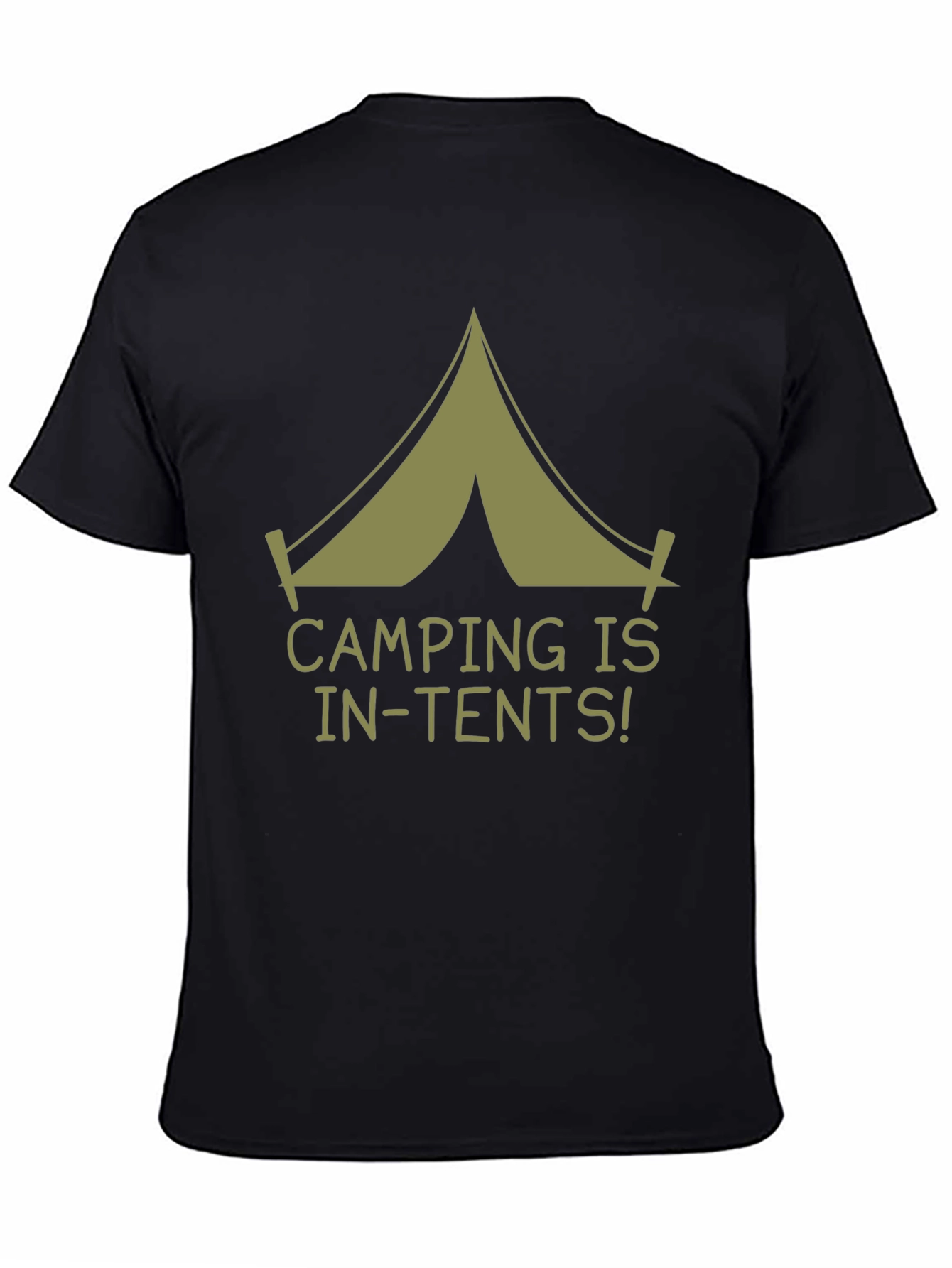 Camping Is In-Tents! Graphic Tee