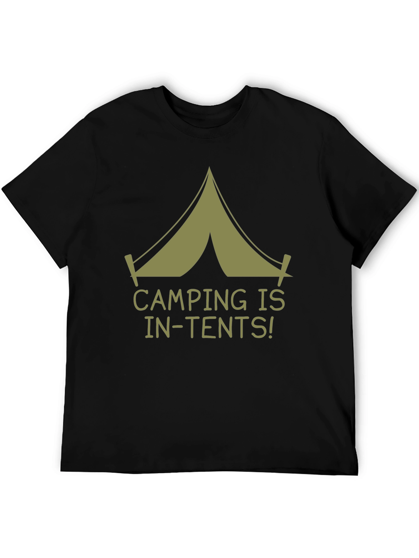 Camping Is In-Tents! Graphic Tee