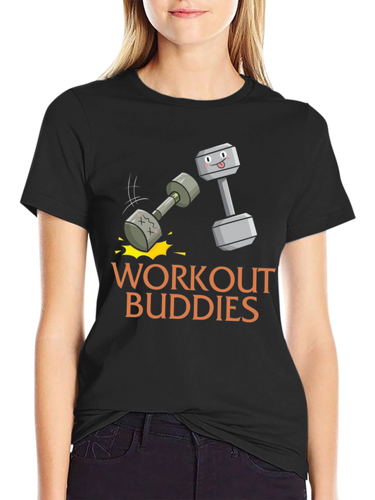 Workout Buddies Graphic T-Shirt