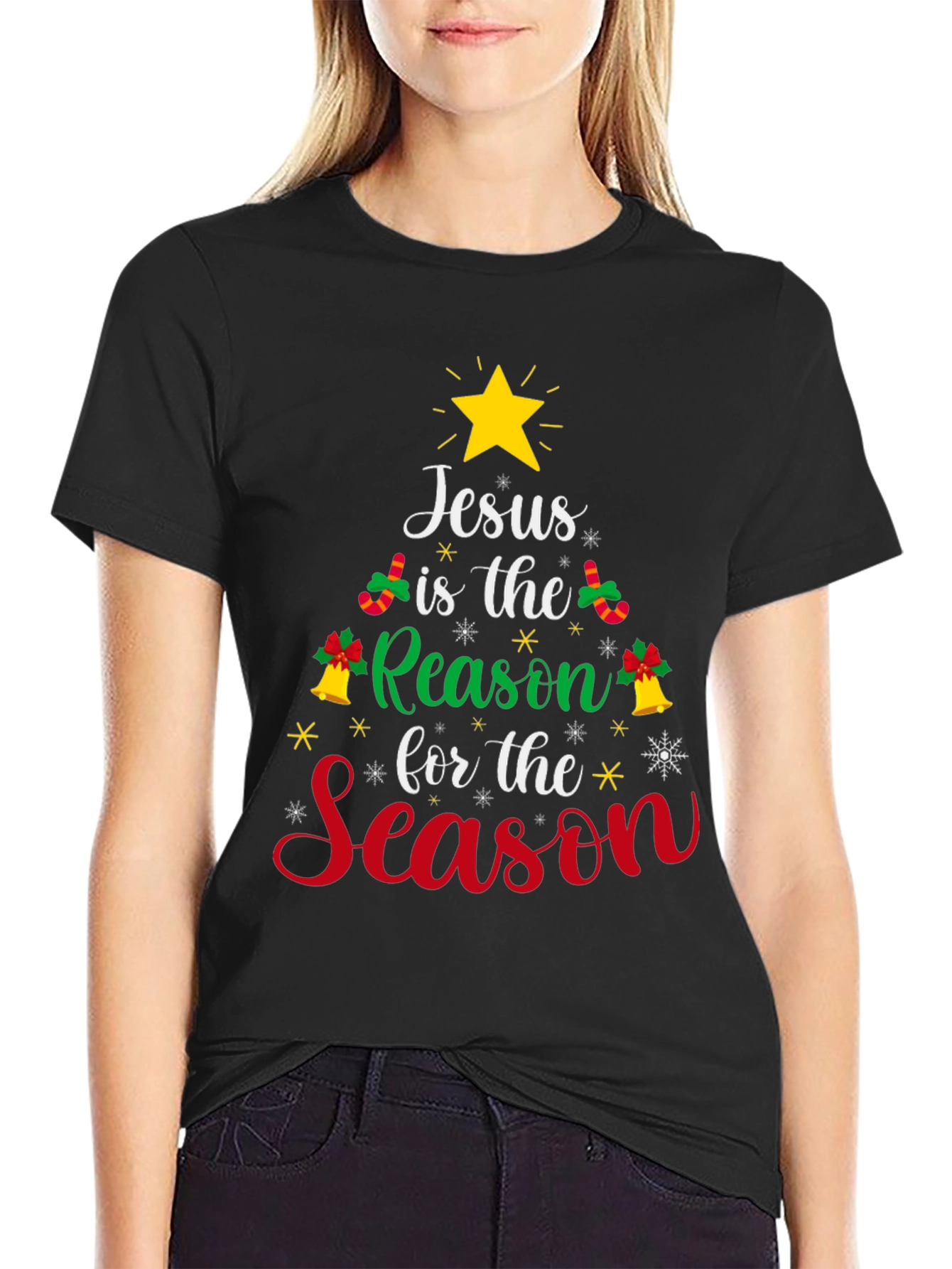 Jesus is the Reason T-Shirt - Christmas Holiday Tee