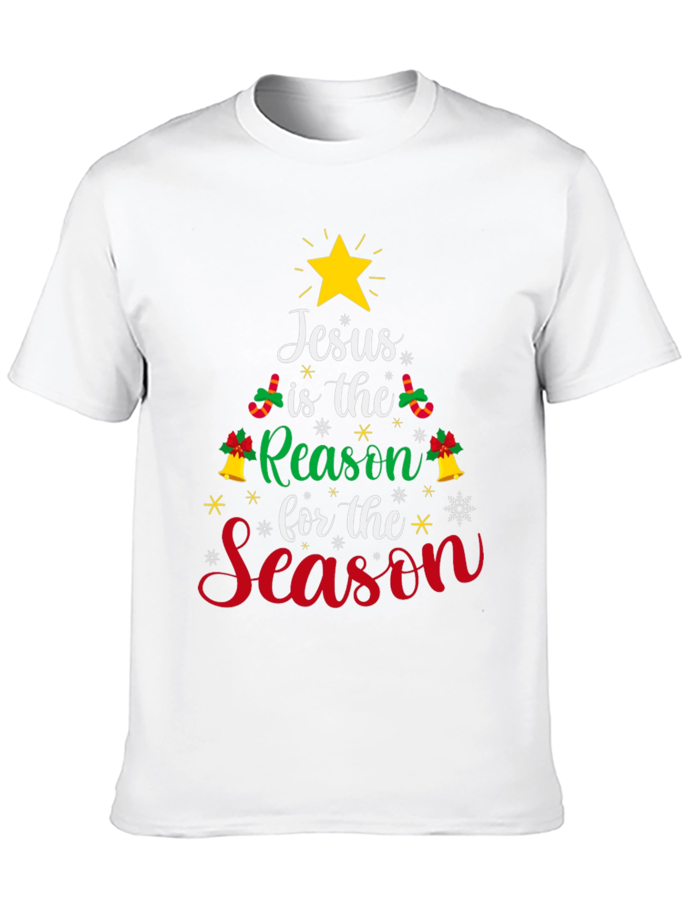 Jesus is the Reason T-Shirt - Christmas Holiday Tee
