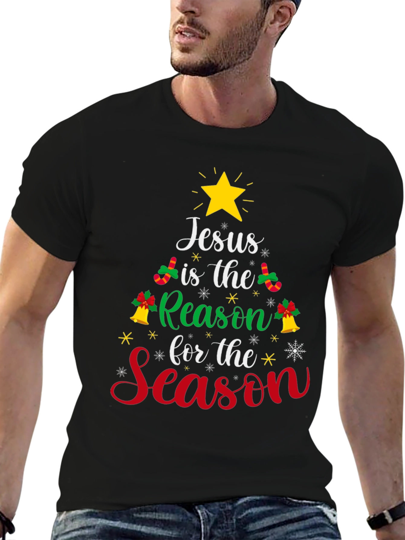 Jesus is the Reason T-Shirt - Christmas Holiday Tee