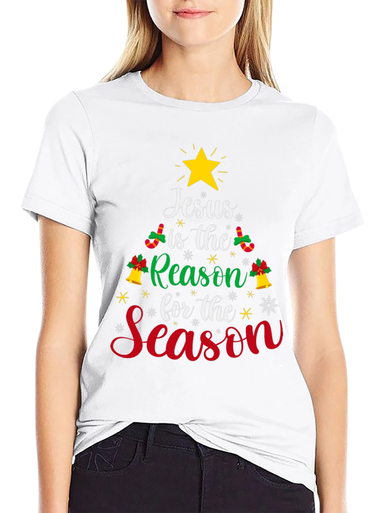 Jesus is the Reason T-Shirt - Christmas Holiday Tee