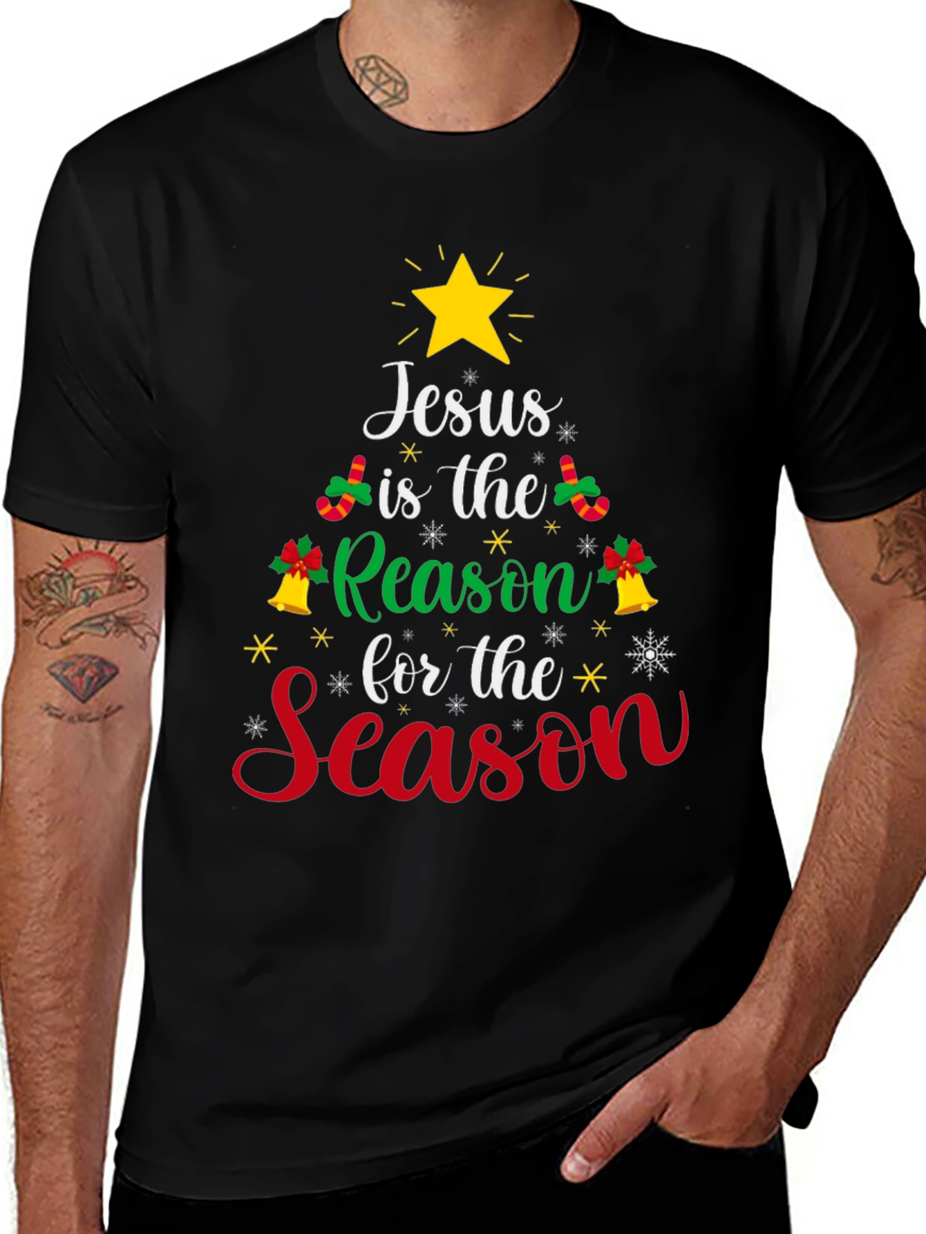 Jesus is the Reason T-Shirt - Christmas Holiday Tee