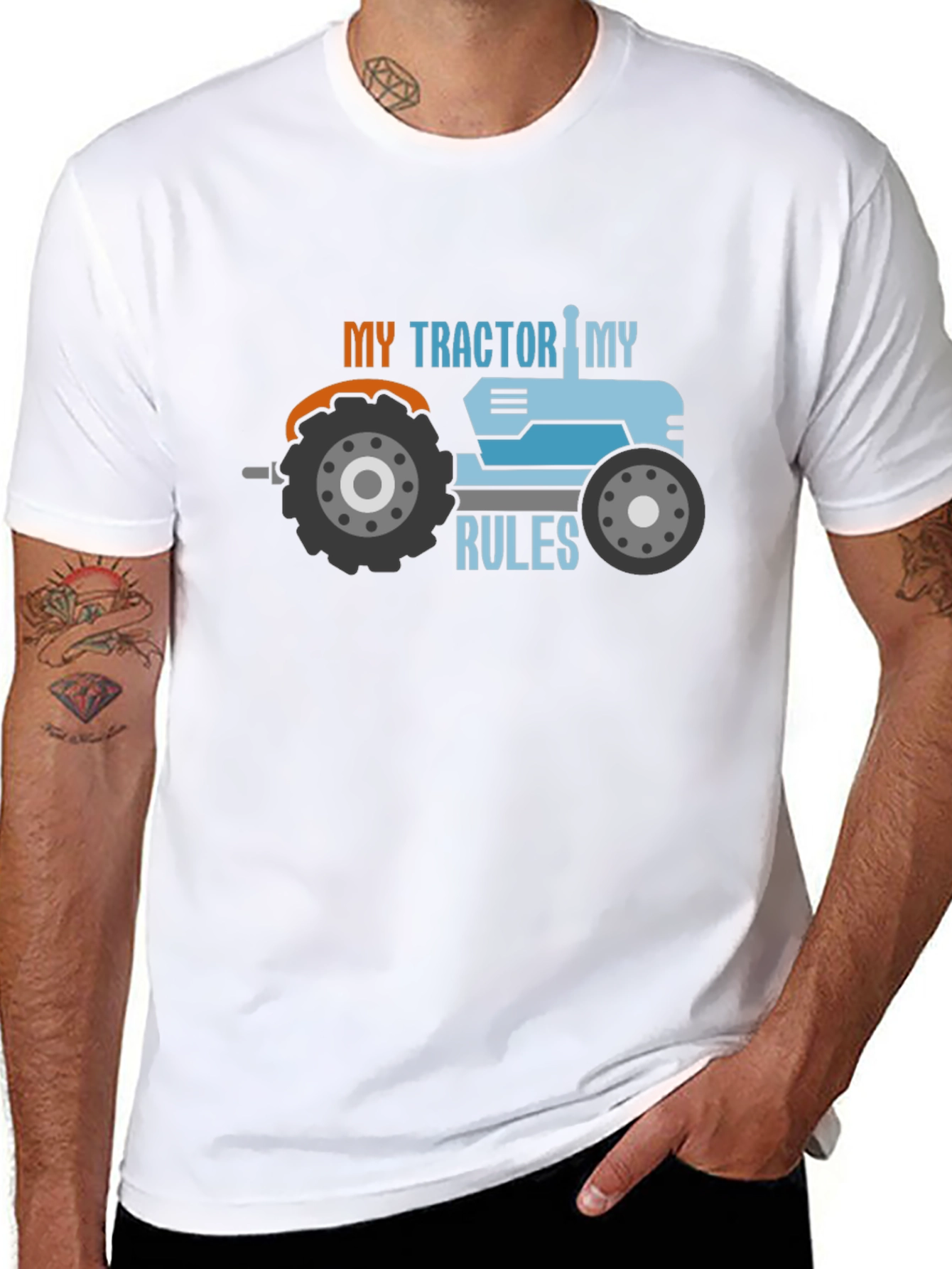 My Tractor My Rules Graphic T-Shirt