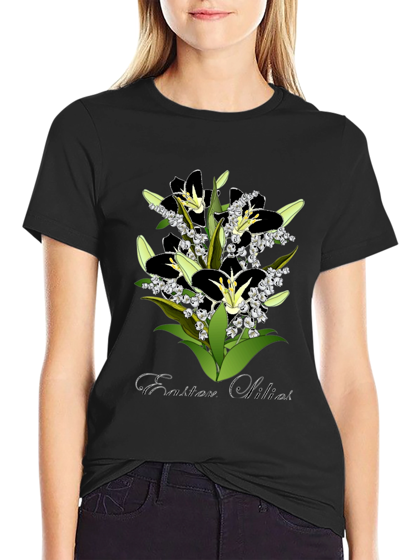 Easter Lilies Graphic T-Shirt