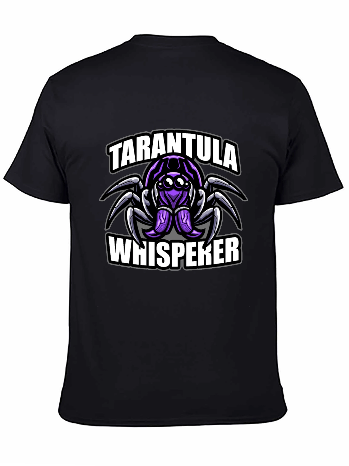Tarantula Whisperer Graphic T-Shirt - Black