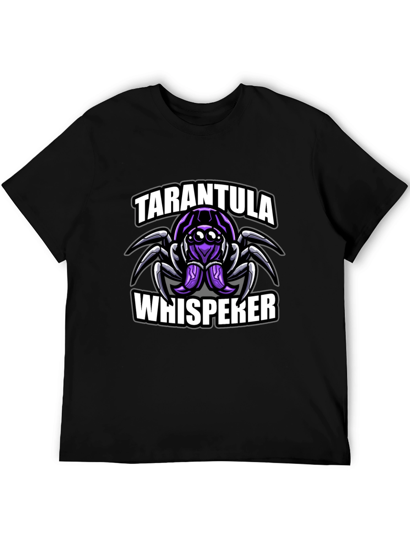 Tarantula Whisperer Graphic T-Shirt - Black