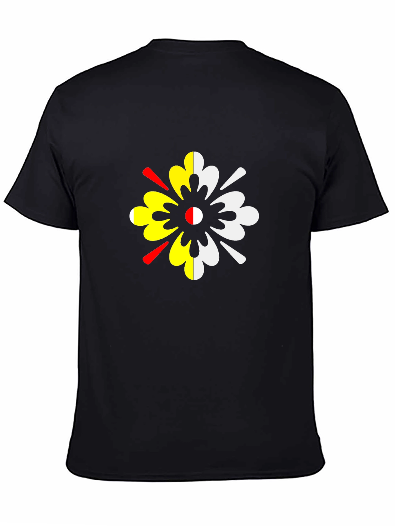 Unique Colorful Flower T-Shirt