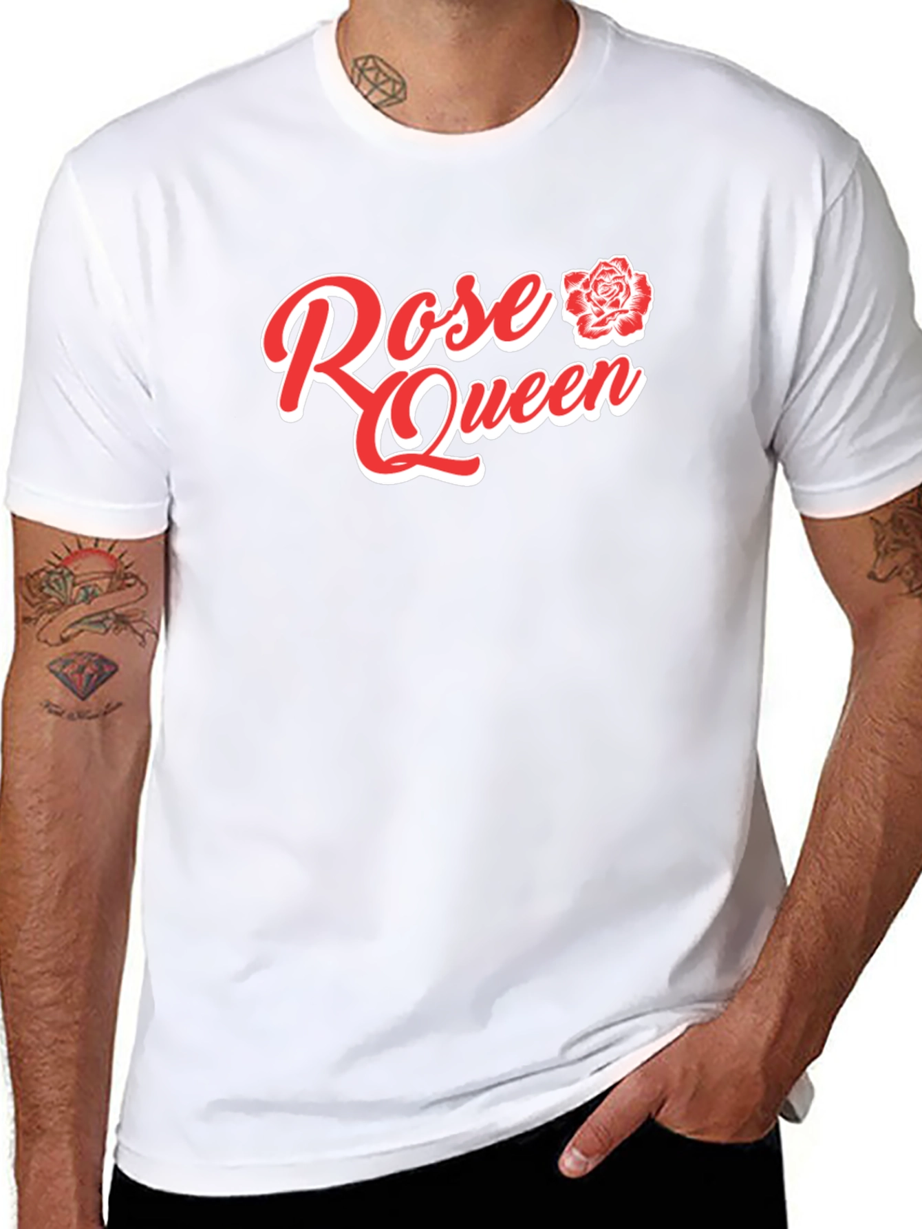 Rose Queen Black T-Shirt