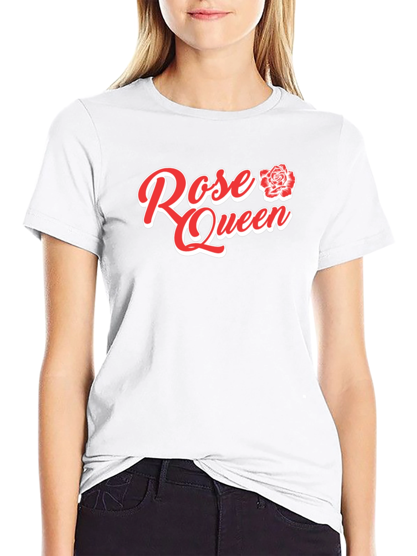 Rose Queen Black T-Shirt