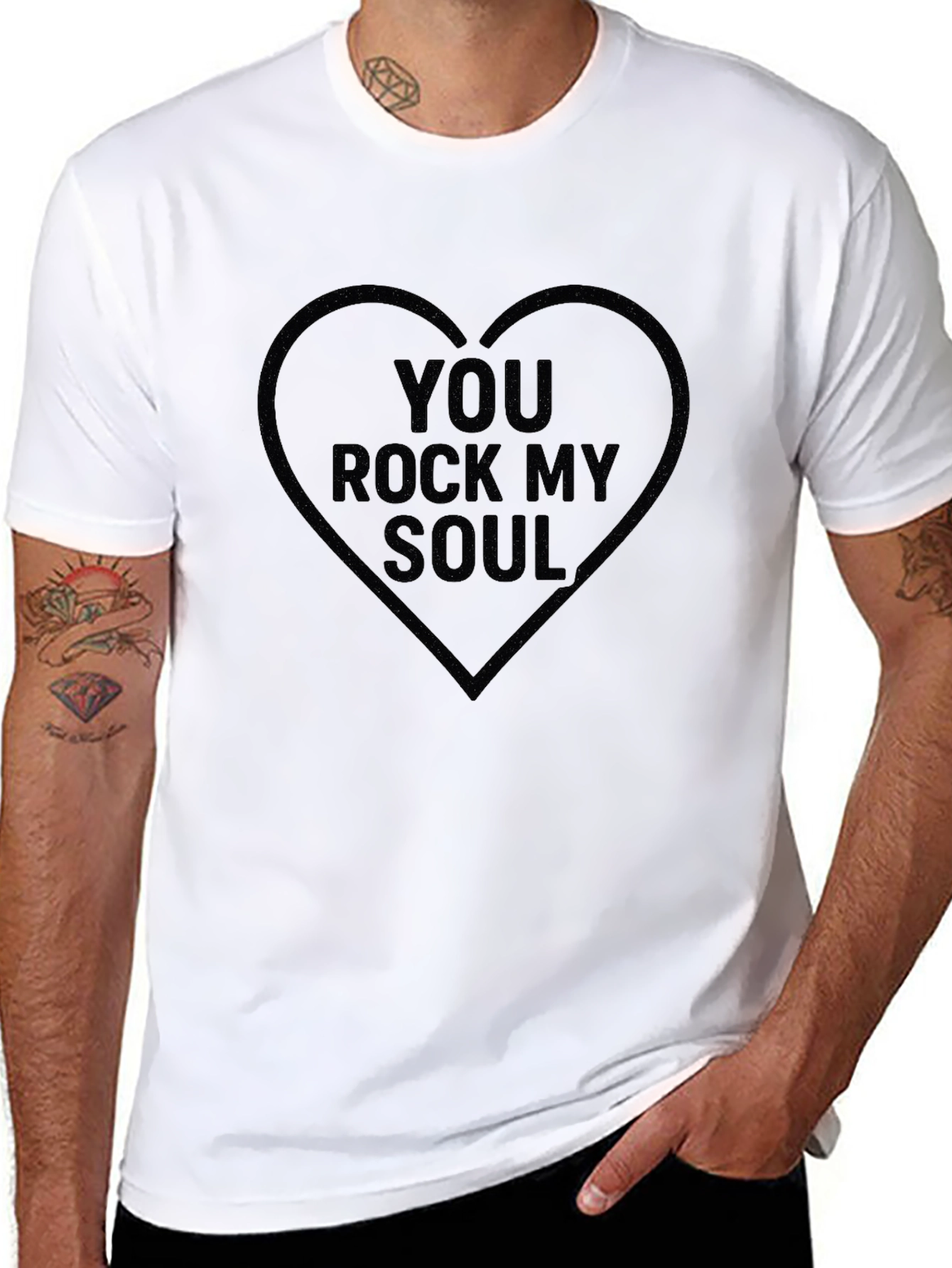 You Rock My Soul Heart T-Shirt