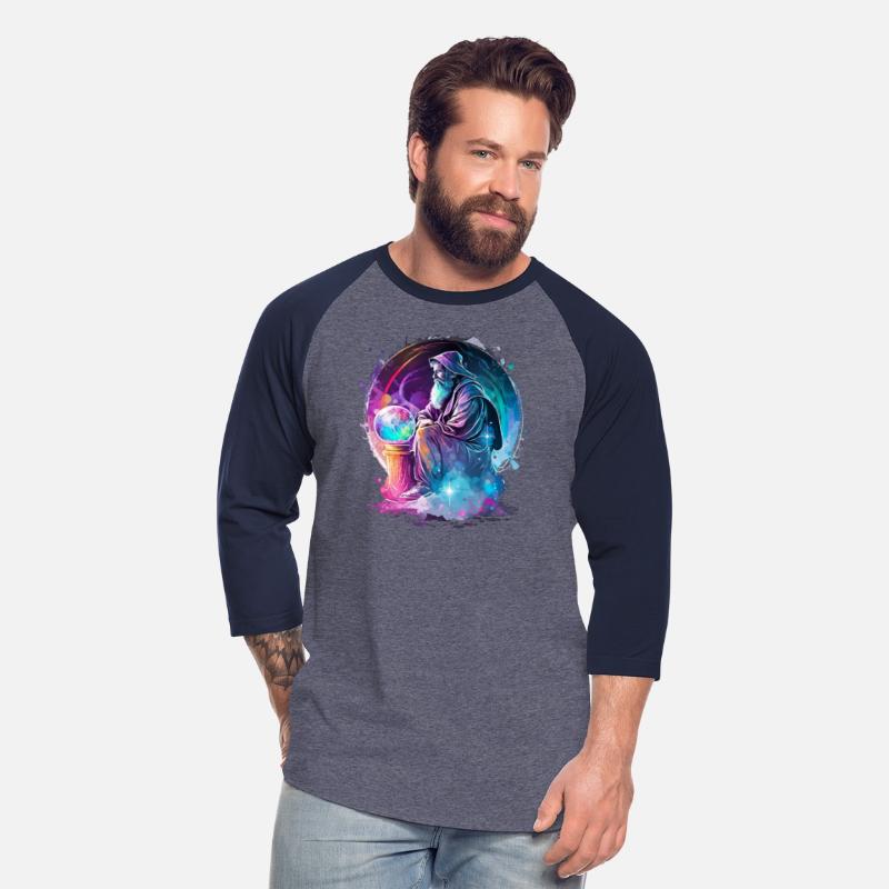 Magic Wizard with Glass Ball for a Wizard