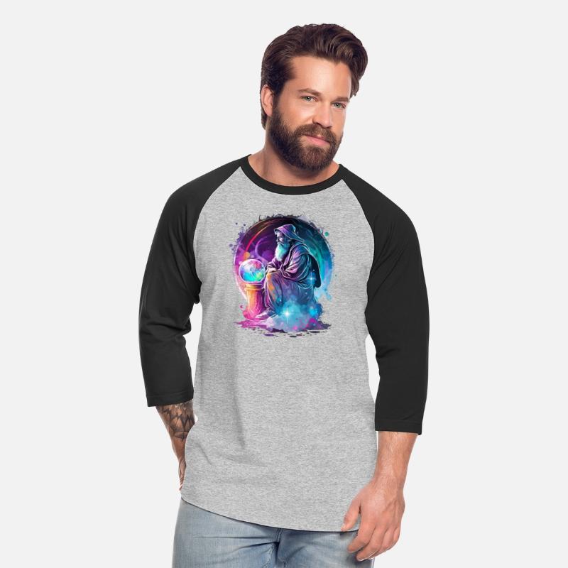 Magic Wizard with Glass Ball for a Wizard