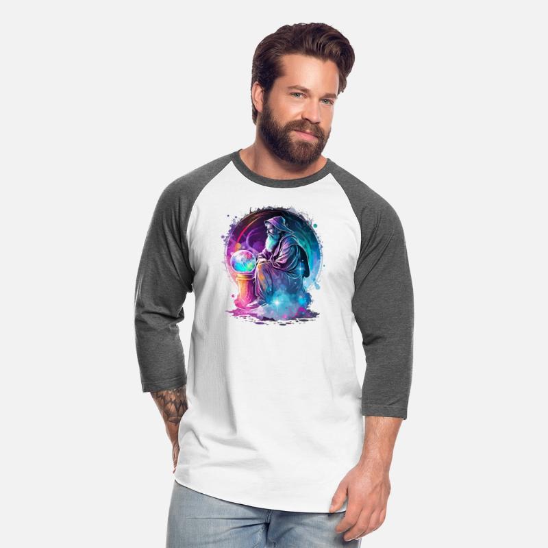 Magic Wizard with Glass Ball for a Wizard