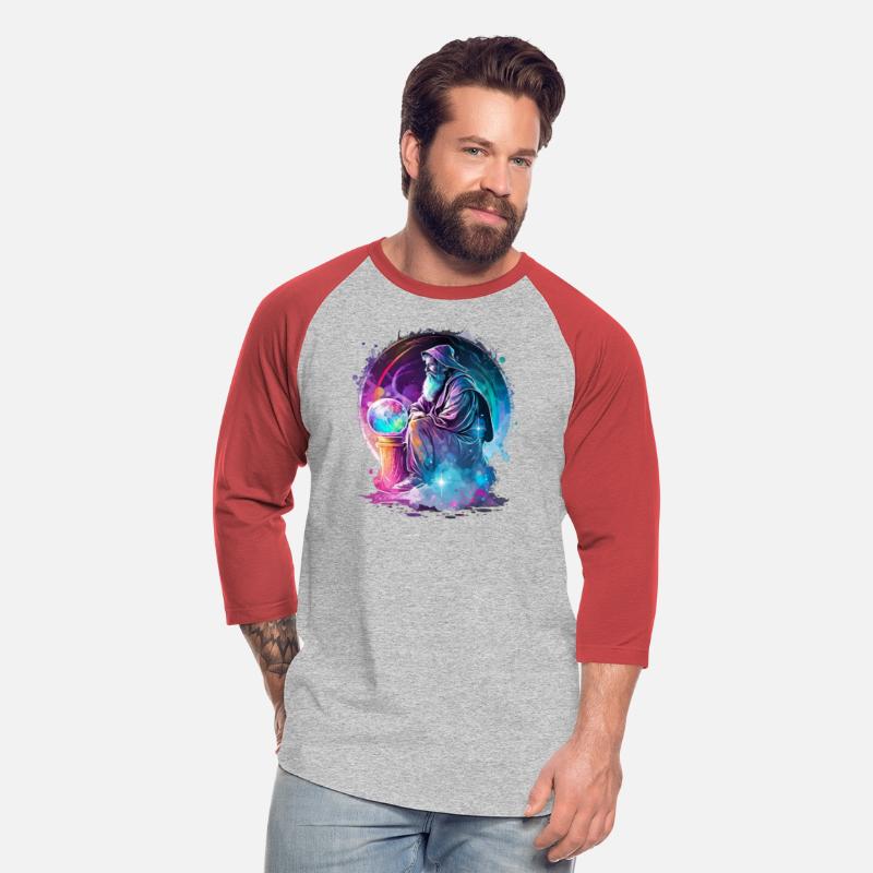 Magic Wizard with Glass Ball for a Wizard