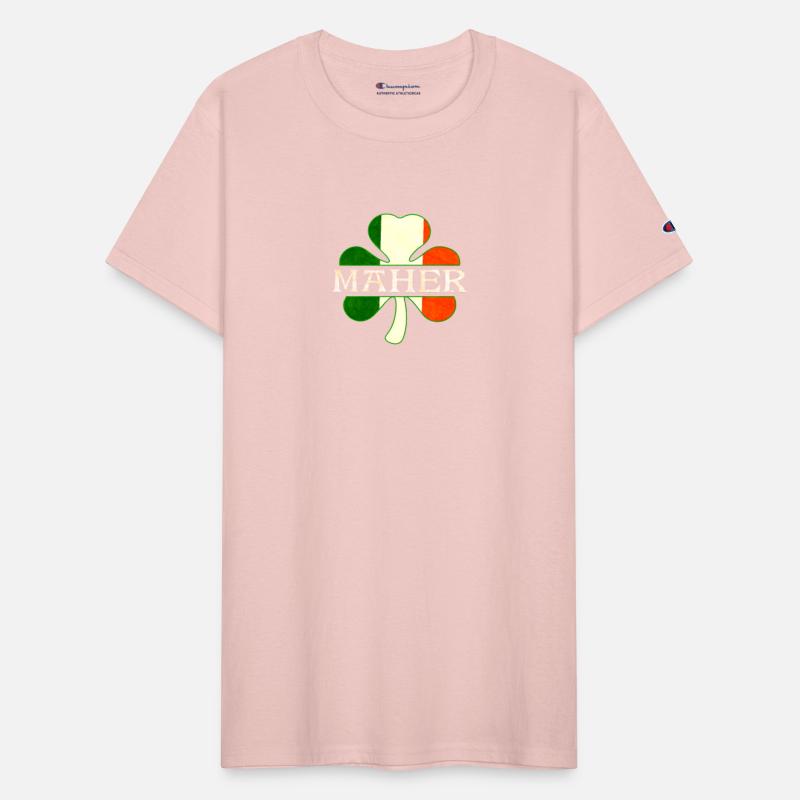 Maher Irish Surname Ireland Flag Shamrock