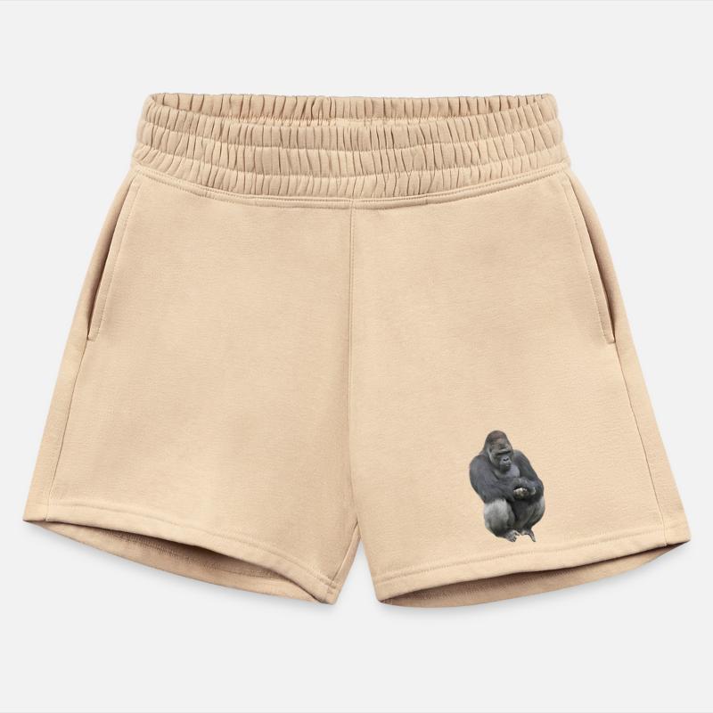 Majestic Gorilla Silhouette Design