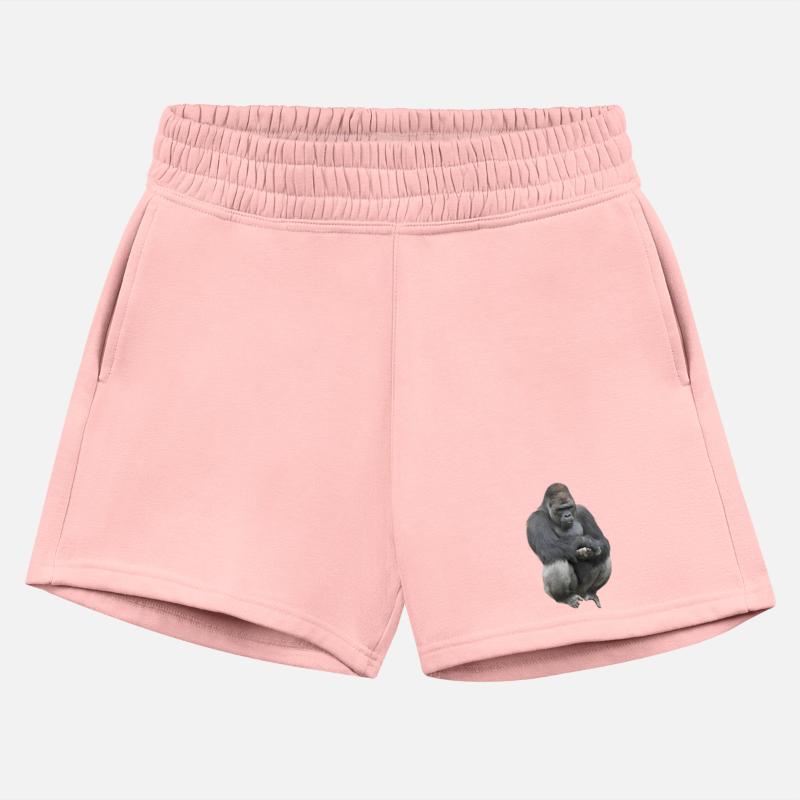 Majestic Gorilla Silhouette Design