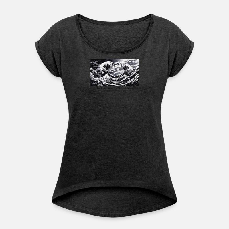 Majestic Ocean Wave Black and White Art