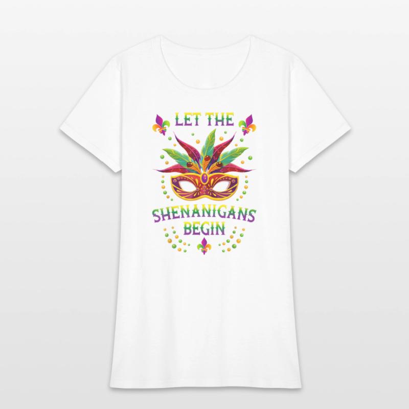 Mardi Gras Mask Costume Let The Shenanigans Begin