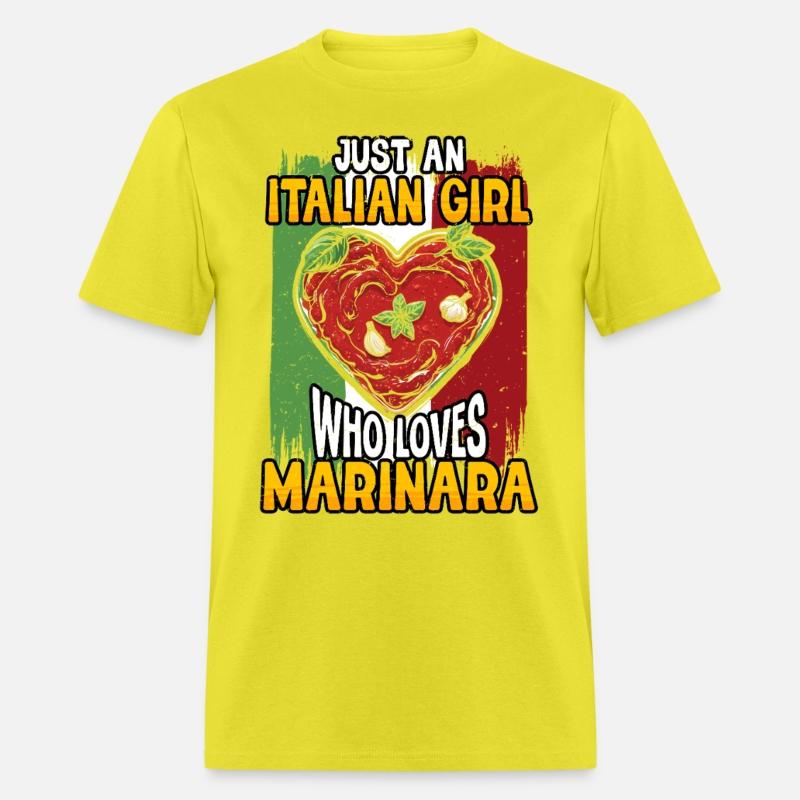Marinara Italian Girl Who Loves Marinara