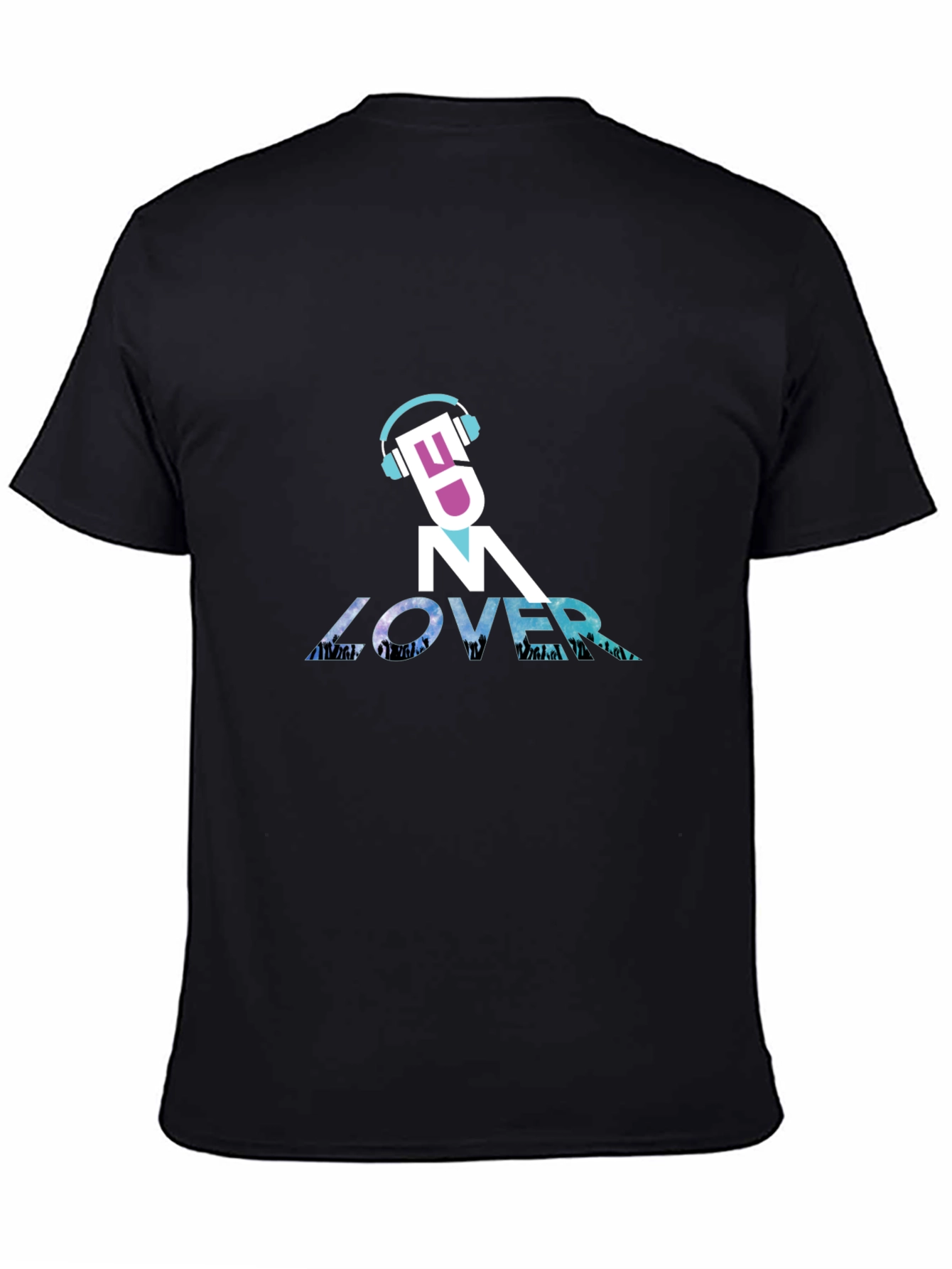 EDM Lover Black T-Shirt - Music Festival Ready