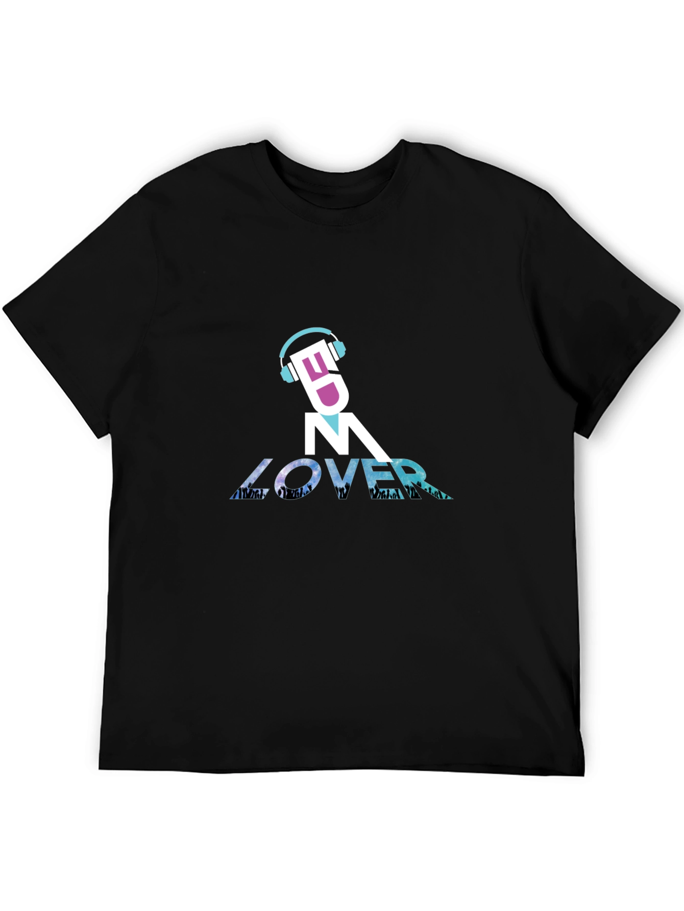 EDM Lover Black T-Shirt - Music Festival Ready