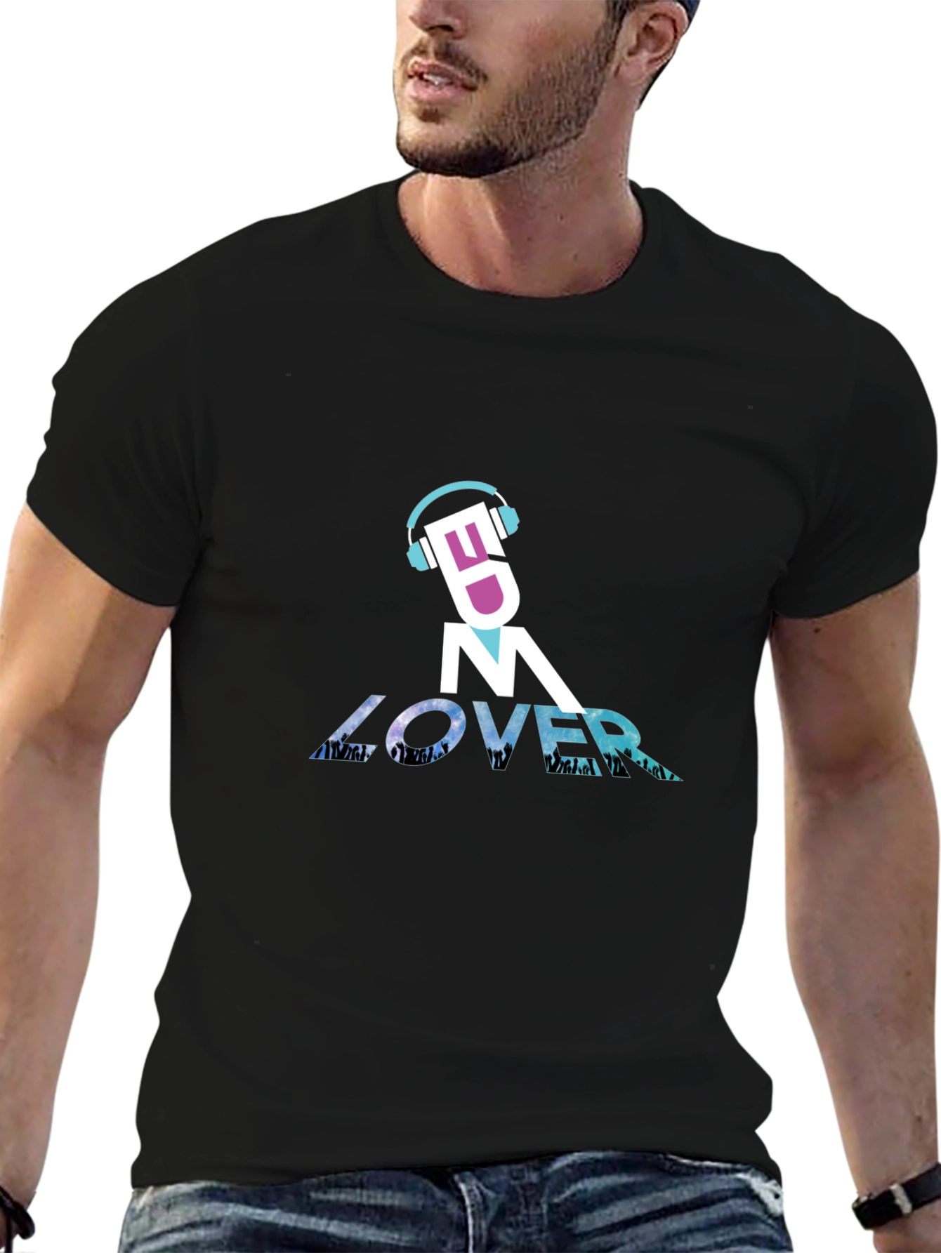 EDM Lover Black T-Shirt - Music Festival Ready