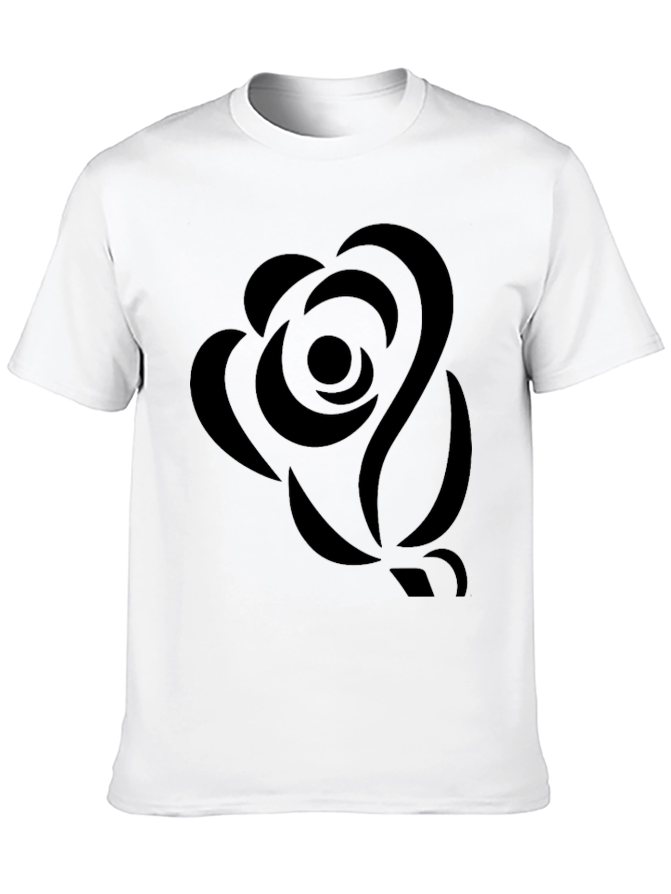 Black Rose Graphic Tee - Stylish Menswear