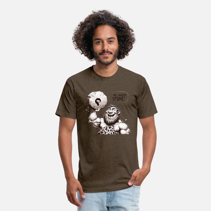 'Me Invent Stone' Caveman.