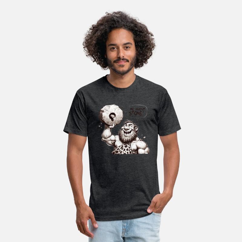 'Me Invent Stone' Caveman.