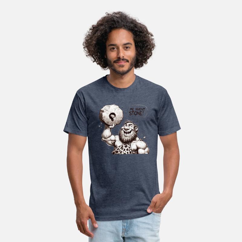 'Me Invent Stone' Caveman.