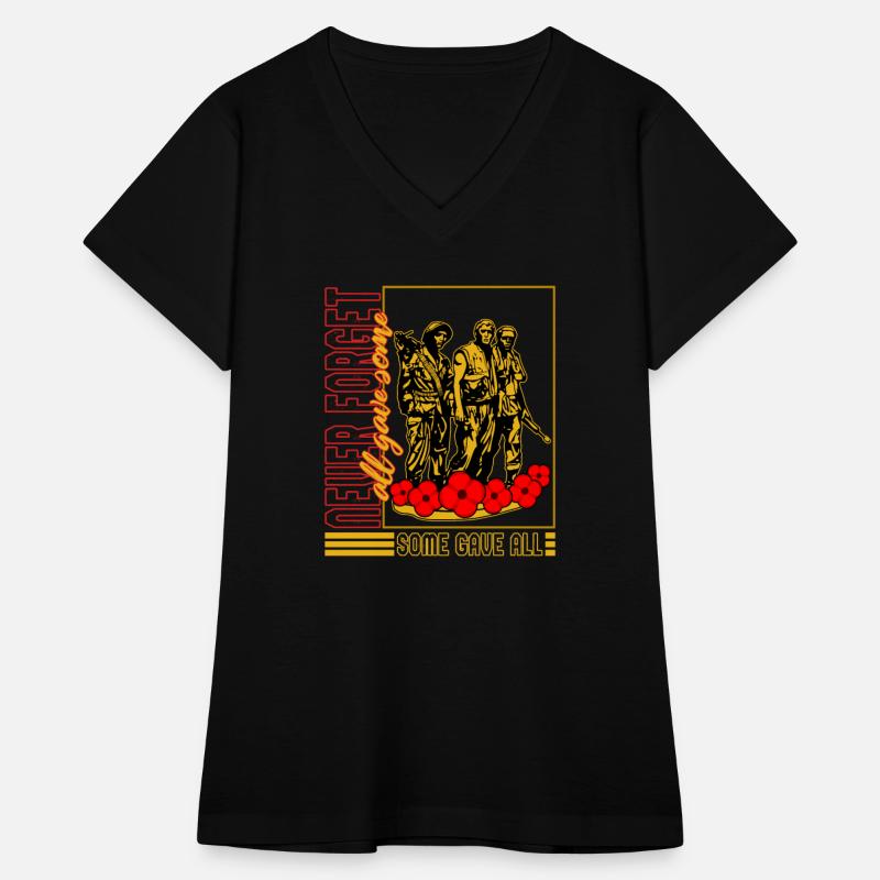 Memorial Day Shirt, Never Forget Poppy Flower Tee