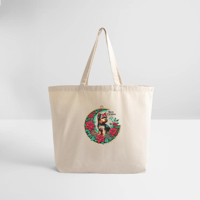 Merry Christmas Yorkie Dog – Cute Holiday Pup Desi