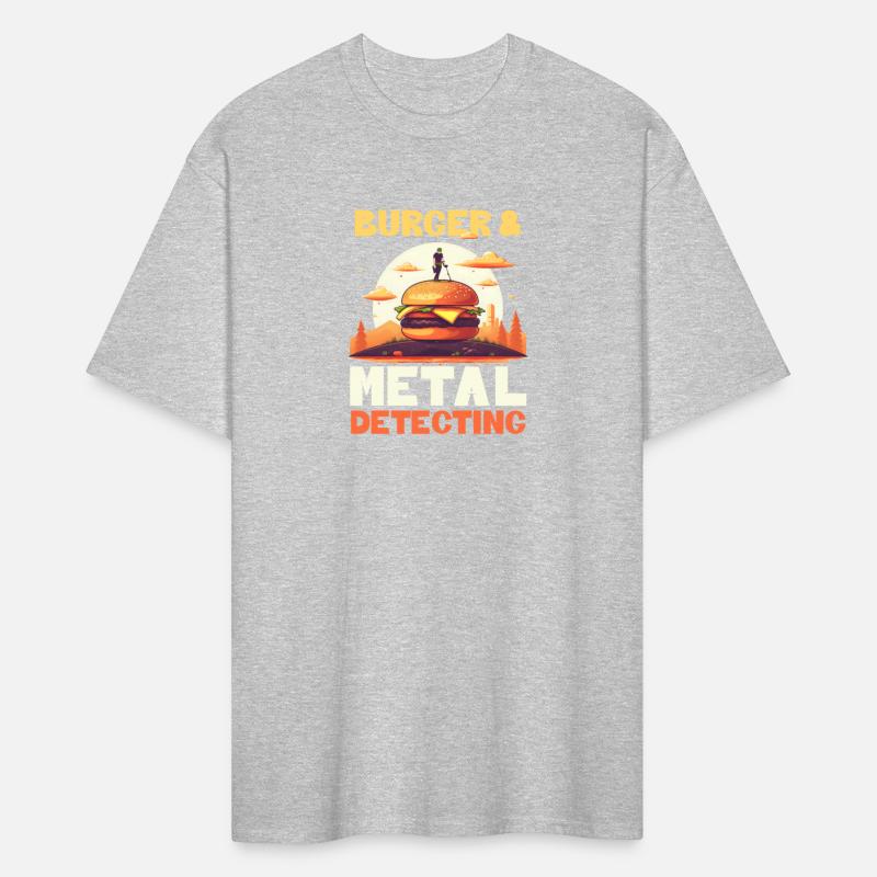 Metal Detecting Burger And Detecting