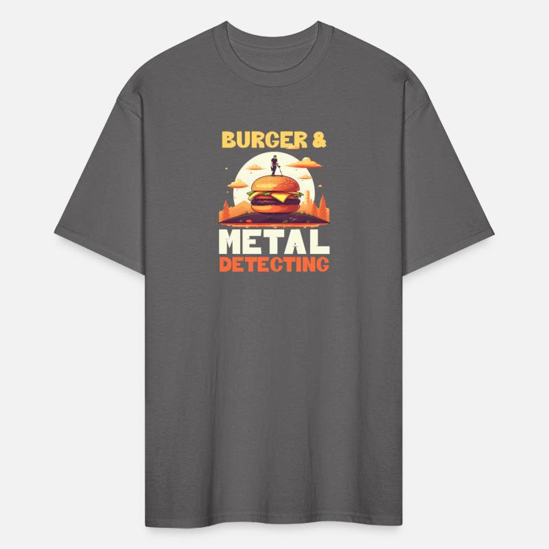 Metal Detecting Burger And Detecting