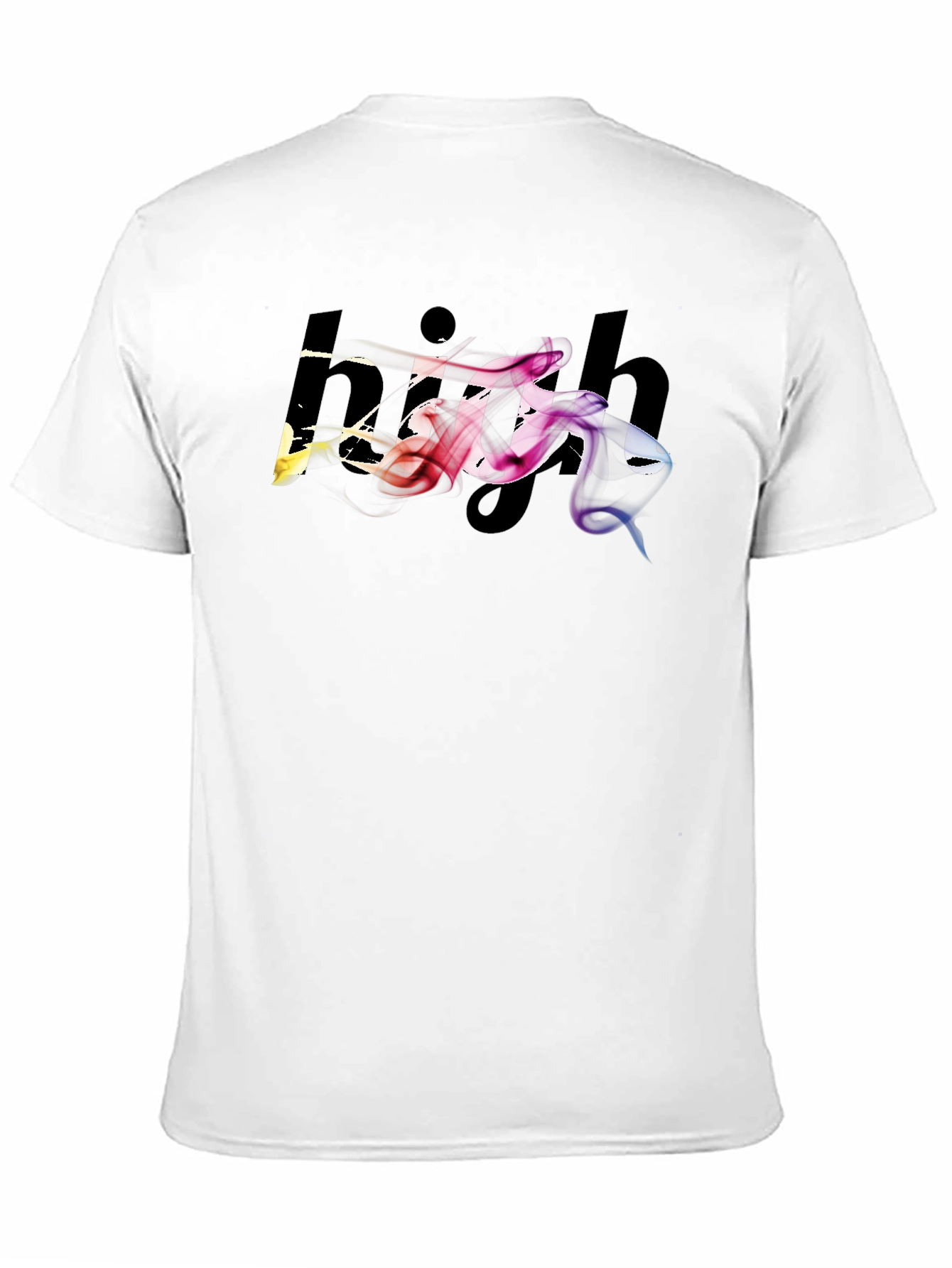 High Graphic Black T-Shirt