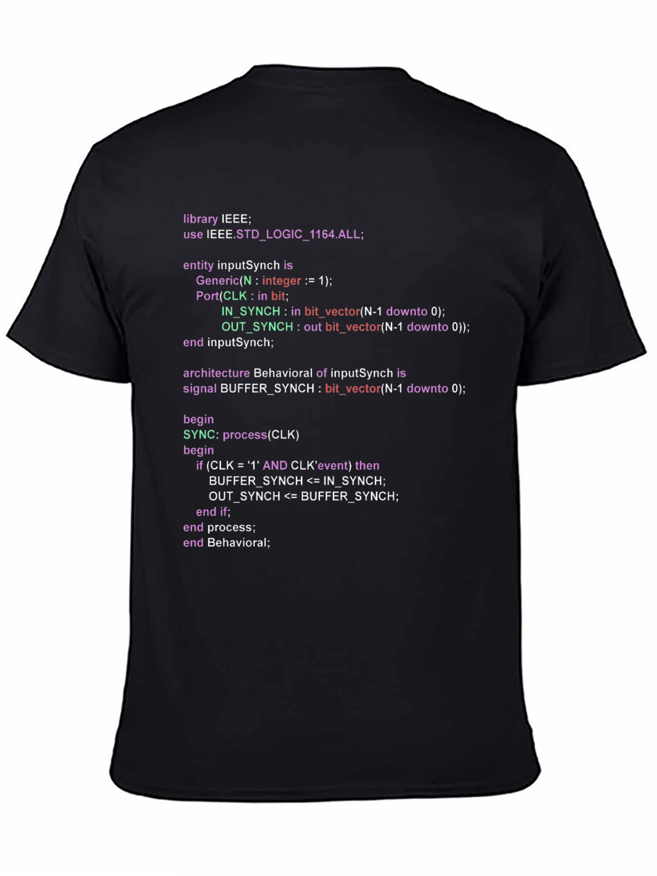 Code Script Graphic T-Shirt
