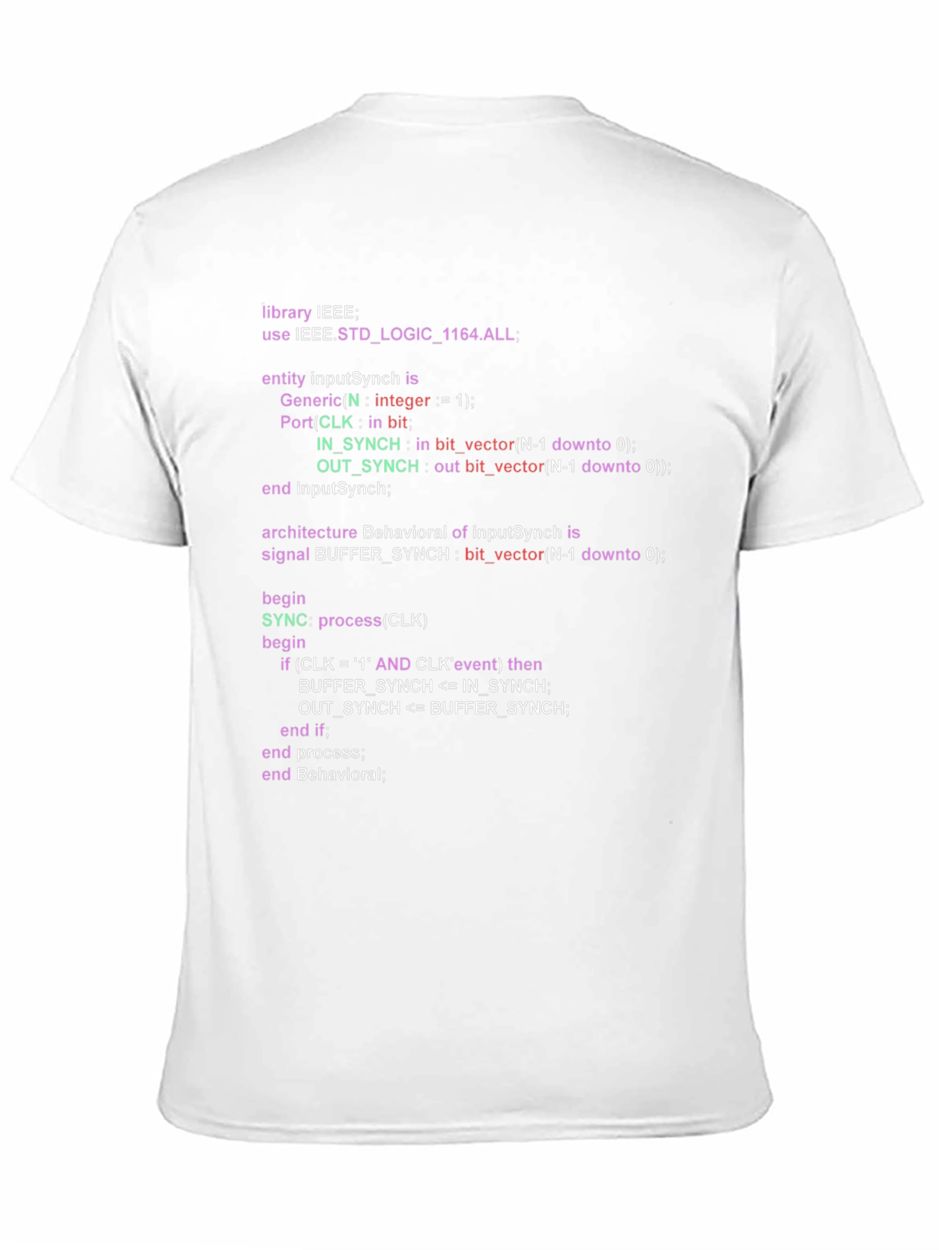 Code Script Graphic T-Shirt