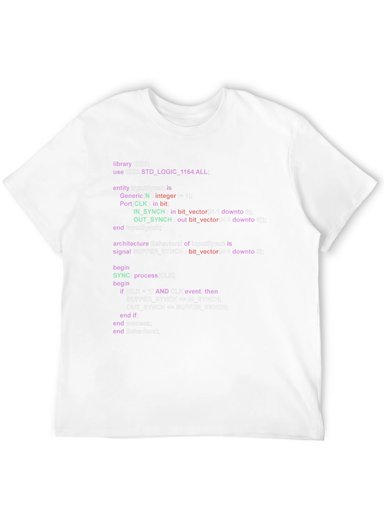 Code Script Graphic T-Shirt